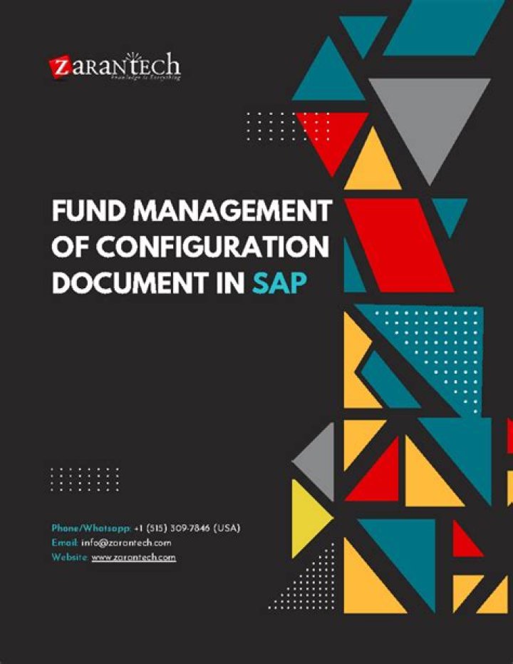 SAP Fund Management Configuration PDF – Instant Download Guide