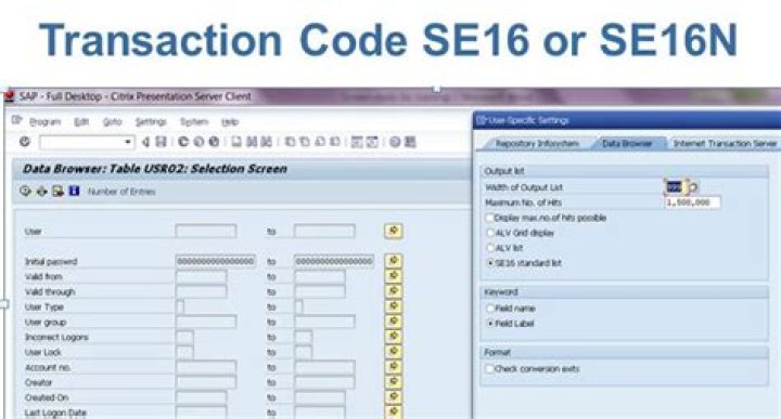 SAP SE16N Tables List PDF Download – Complete Reference
