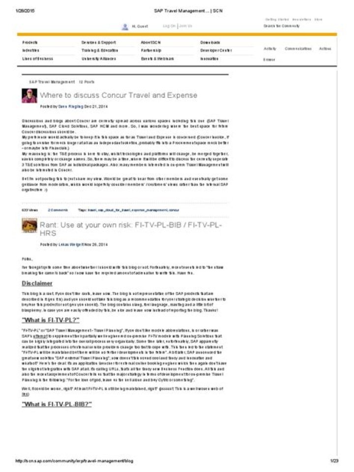 SAP Travel Management PDF: Streamline Expense Reporting & Compliance