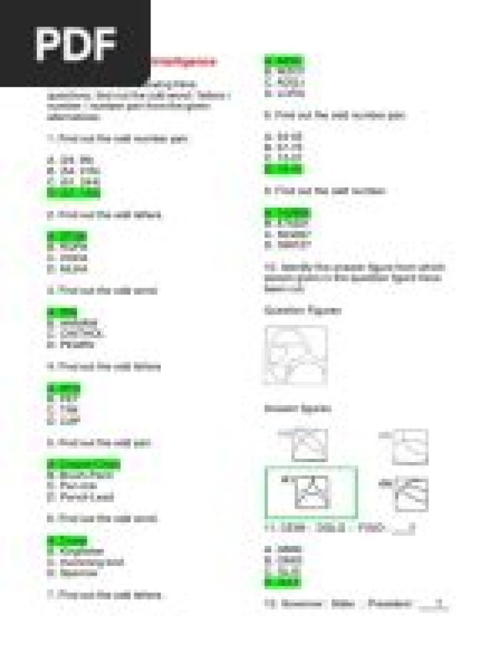 SAPs Psychometric Test Questions PDF – Practice & Pass