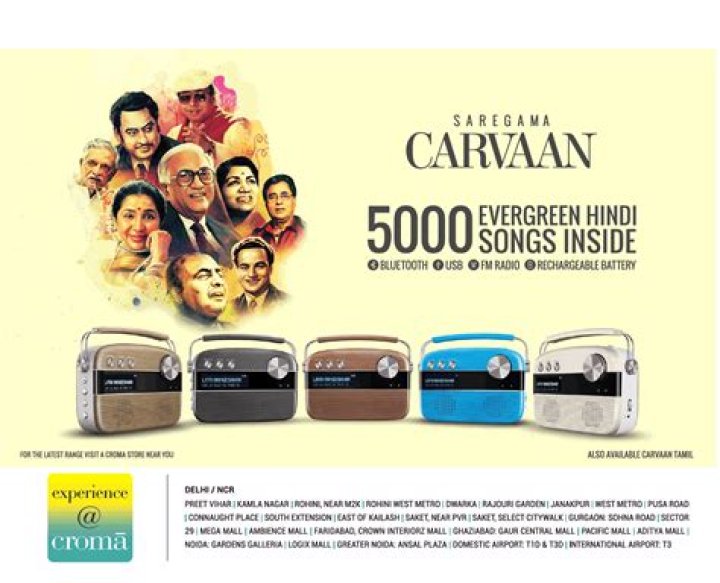 Saregama Carvaan 5000 Songs List PDF – Download All Hits Now