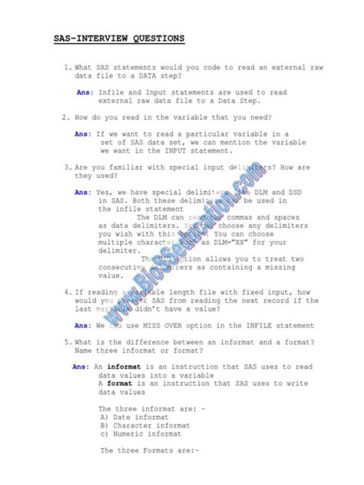 SAS Interview Questions PDF – Expert Prep Guide