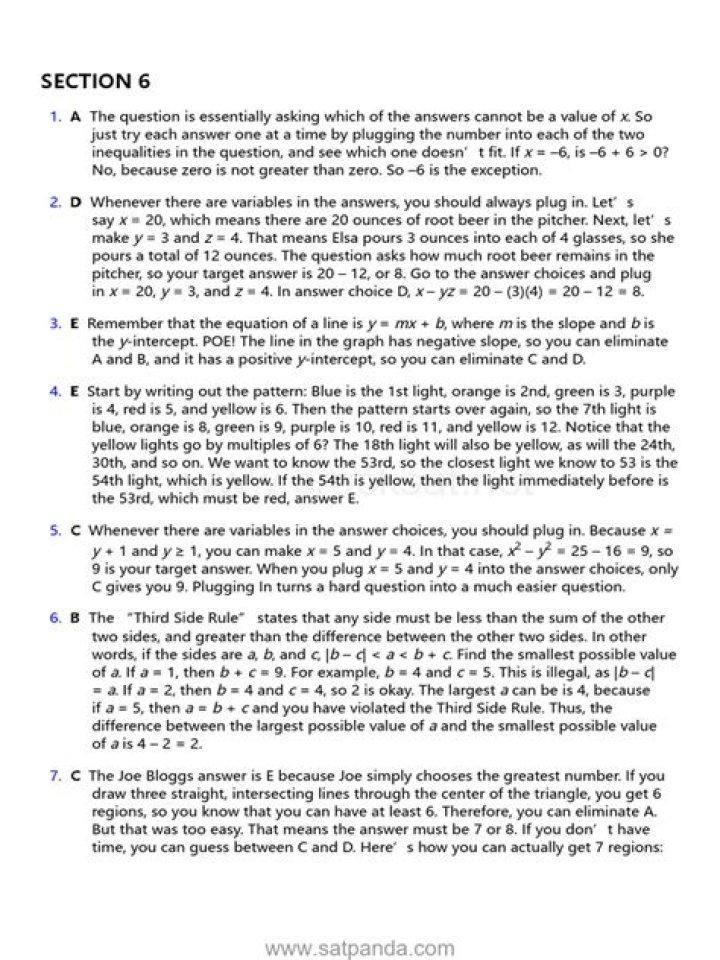 SAT Practice Test 7 Answer Key PDF – Perfect Score Guide
