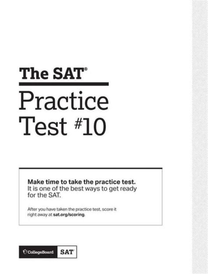 SAT Practice Test PDF Domain 10: Official Prep Download