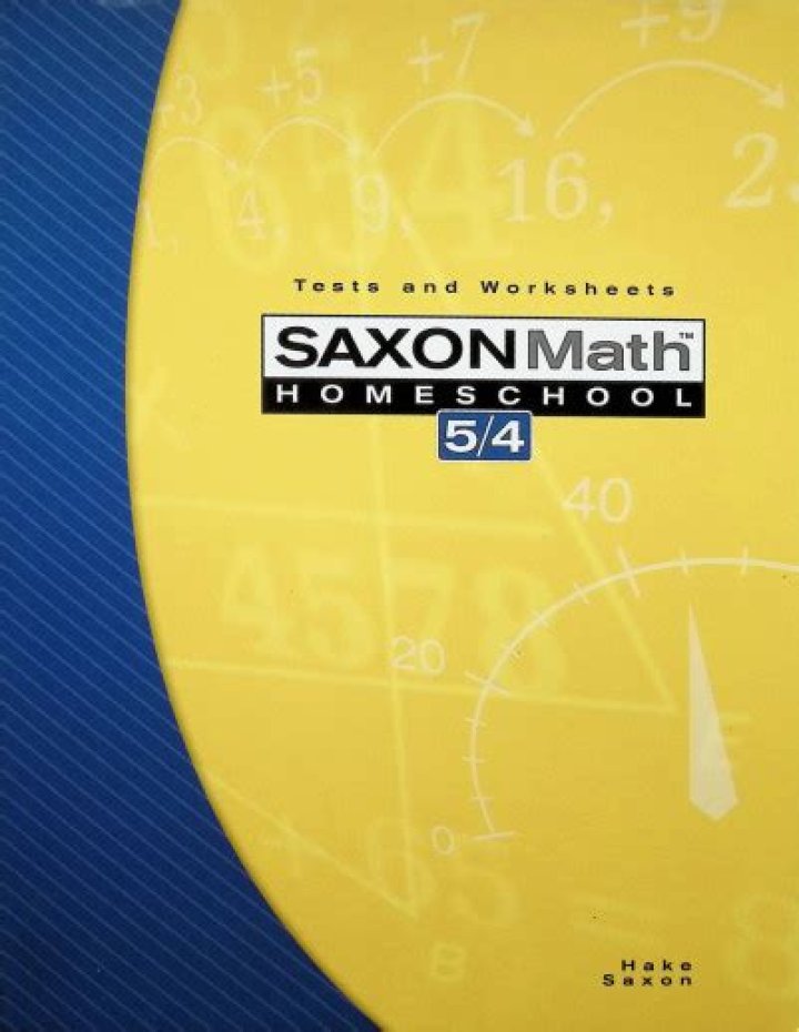 Saxon Math Grade 5 Unit 4 Tests & Worksheets PDF - Practice & Review