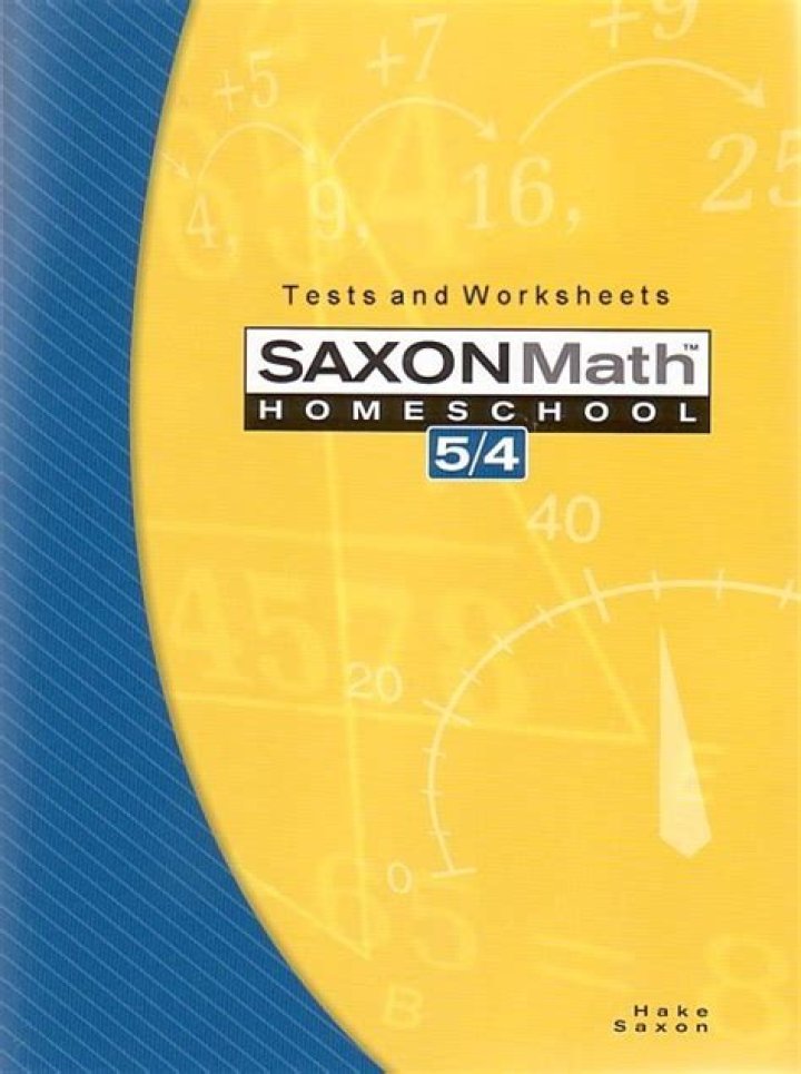 Saxon Math 5-4 Worksheets PDF – Free Printable Practice for Grade 5