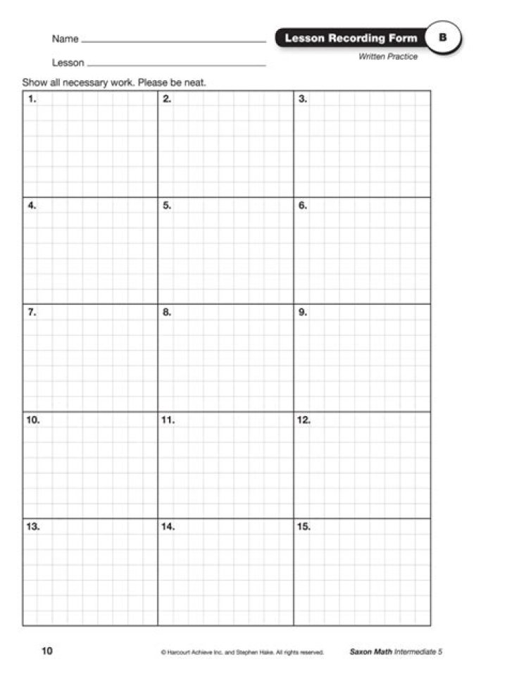 Saxon Math 6/5 Answer Key PDF – Perfect Score Guide