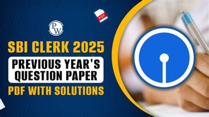 SBI Clerk Previous Year Question Paper PDF for 2023-2024 Exam Prep