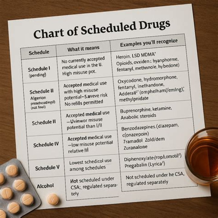 Schedule C1 Drugs List PDF: Complete Regulatory Reference