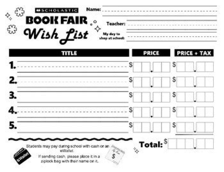 Essential Scholastic Book Fair Teacher Wish List PDF: Top Picks for Educators