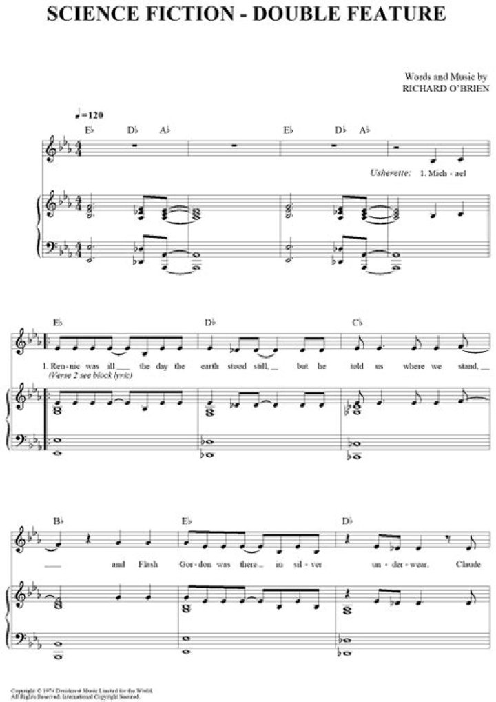 Science Fiction Double Feature Sheet Music PDF – Perfect for Filmmakers & Musicians