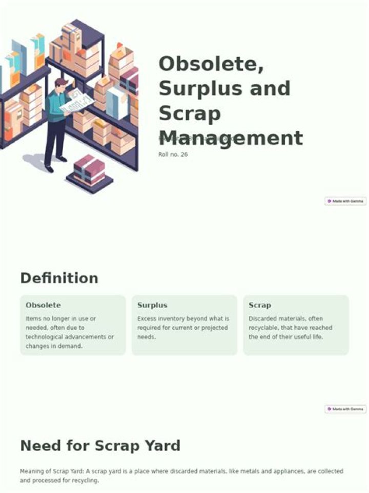 Efficient Scrap Management PDF: Streamline Waste Handling