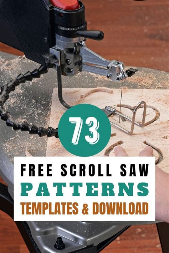 Free Scroll Saw Free PDF Plans for DIY Projects