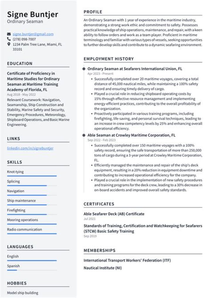 Essential Seaman Interview Questions and Answers PDF