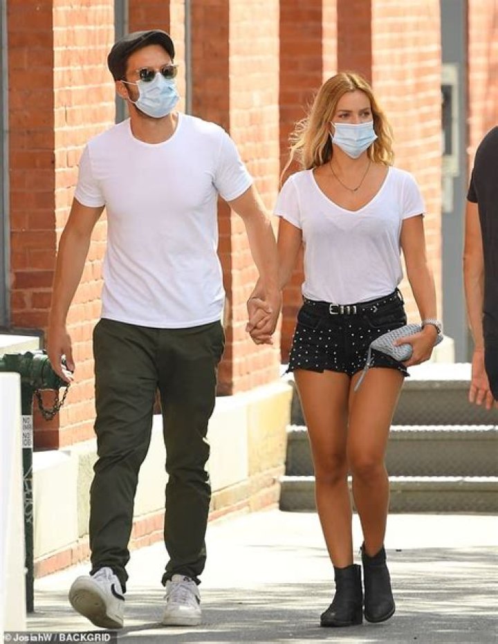 Sebastian Stan hold hands with girlfriend Alejandra Onieva in NYC