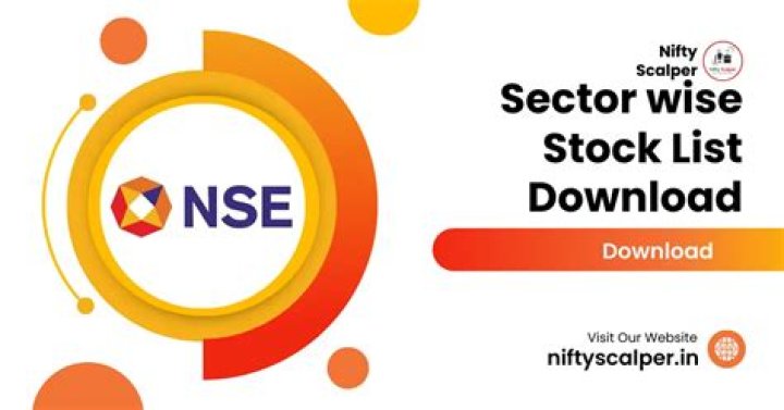 Sector Wise NSE Stock List PDF: Comprehensive Investment Guide