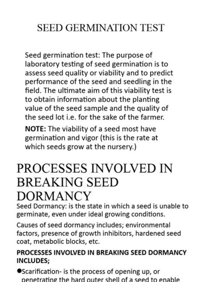 Seed Germination Test Methods PDF: Step-by-Step Guide
