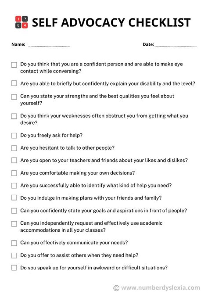Self-Advocacy Worksheets PDF: Empower Your Voice with Practical Tools