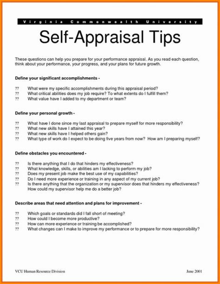 Self-Appraisal Questions and Answers PDF – Expert Guide