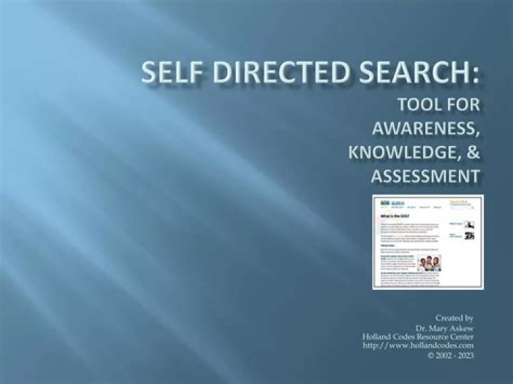 Self-Directed Search Test PDF: Practice & Evaluate Your Search Skills