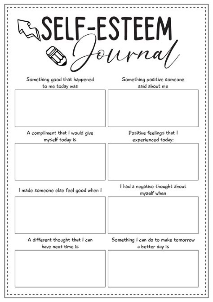 Boost Youth Confidence: Free Self-Esteem Worksheets for Teens PDF