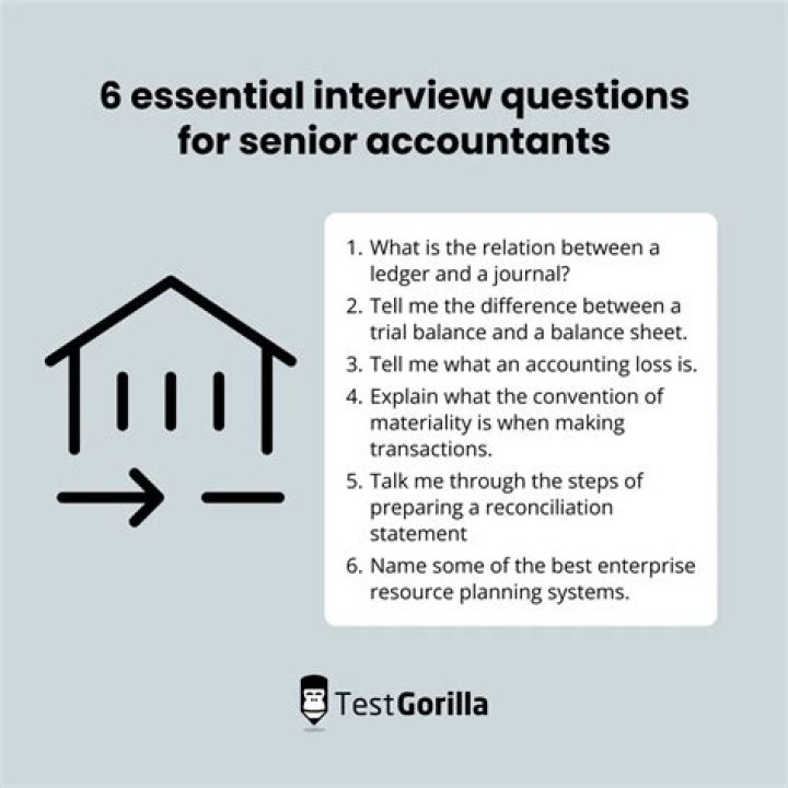 Senior Accountant Job Interview Questions & Answers PDF