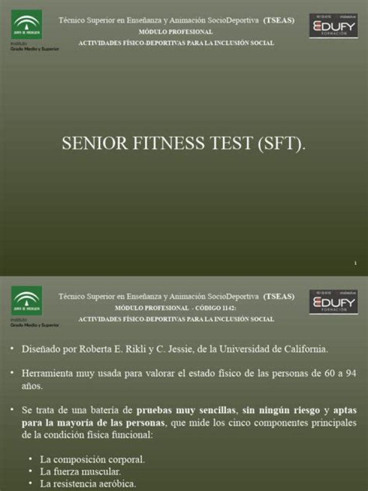 Free Senior Fitness Test PDF – Easy Download for Health Screening