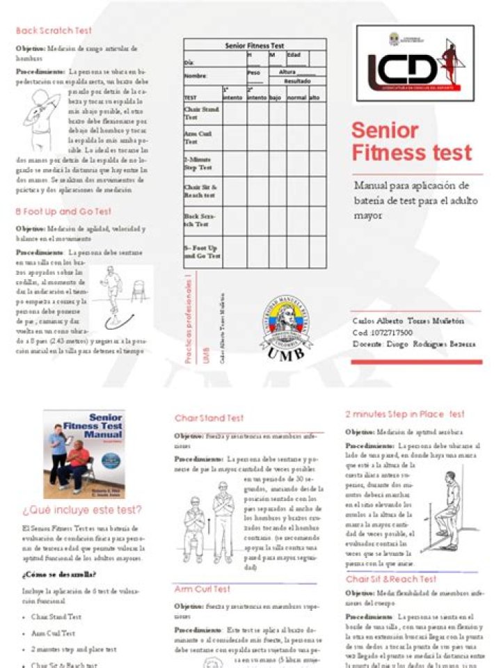 Senior Fitness Test PDF: Reliable Assessment for Active Aging