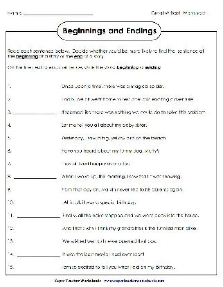 Sequencing Worksheets for Adults PDF – Practice Cognitive Skills