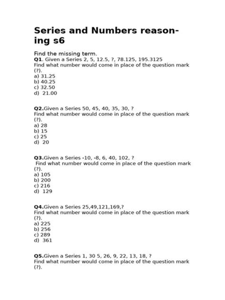 Master Series Reasoning Questions PDF for Success
