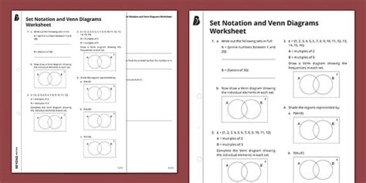 IGCSE Sets and Venn Diagram Questions & Answers PDF – Catch Them Instantly