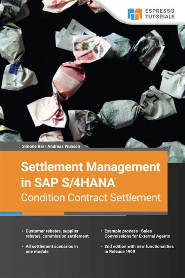 Settlement Management with SAP S/4HANA: Complete PDF Guide