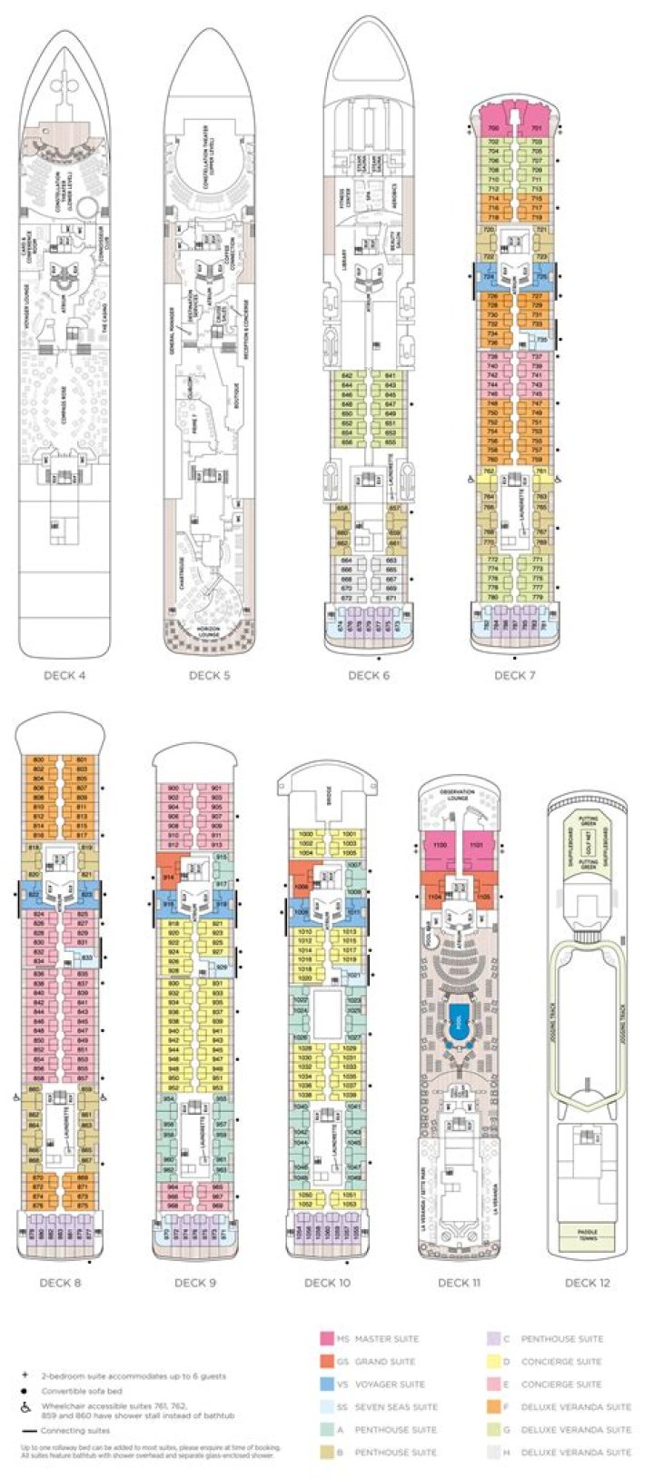 Seven Seas Voyager Deck Plan PDF – Complete Tactical Guide