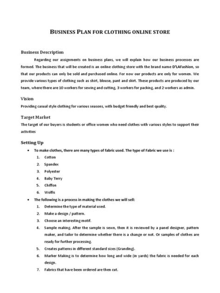 Create Your Sewing Business Plan PDF – Step-by-Step Guide