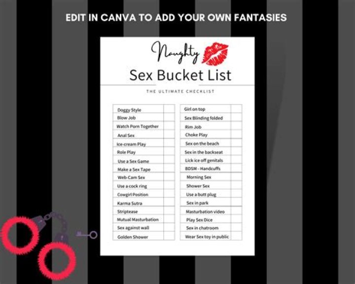 Sex Bucket List PDF: Complete Guide to Your Ultimate Intimate Bucket List