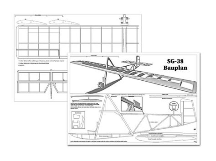 Free SG 38 Glider Plans PDF for Building & Flying