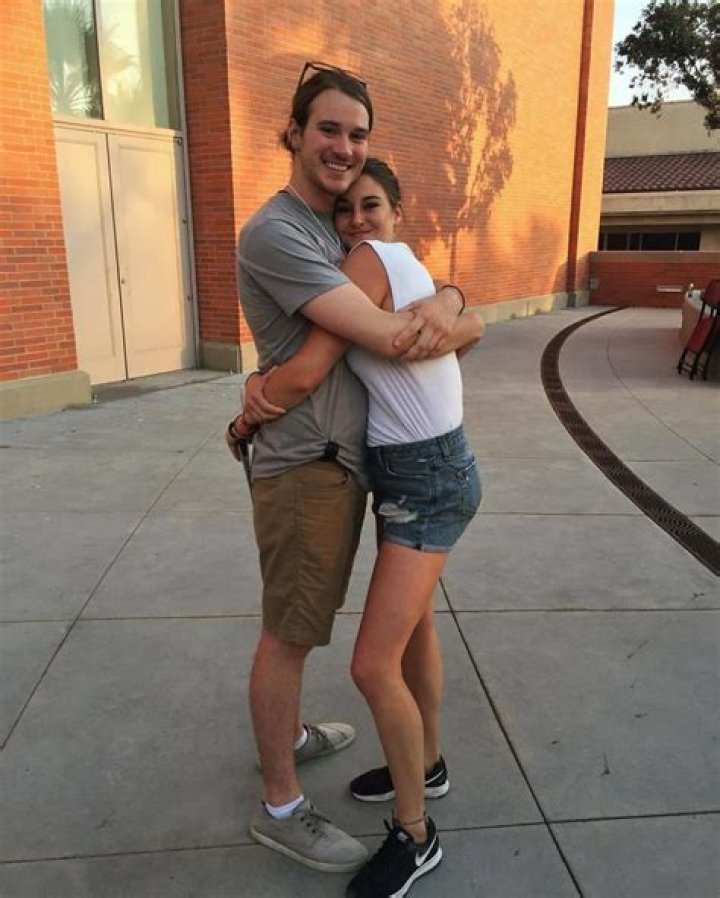 Shailene Woodley With Her Brother Tanner Woodley Shailene, Shailene