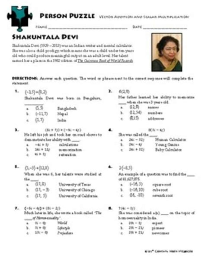 Shakuntala Devi Puzzles PDF with Answers – Solve Classic Riddles
