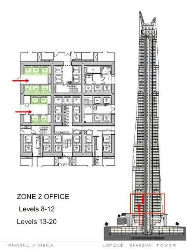 Download Free Shanghai Tower Floor Plan PDF