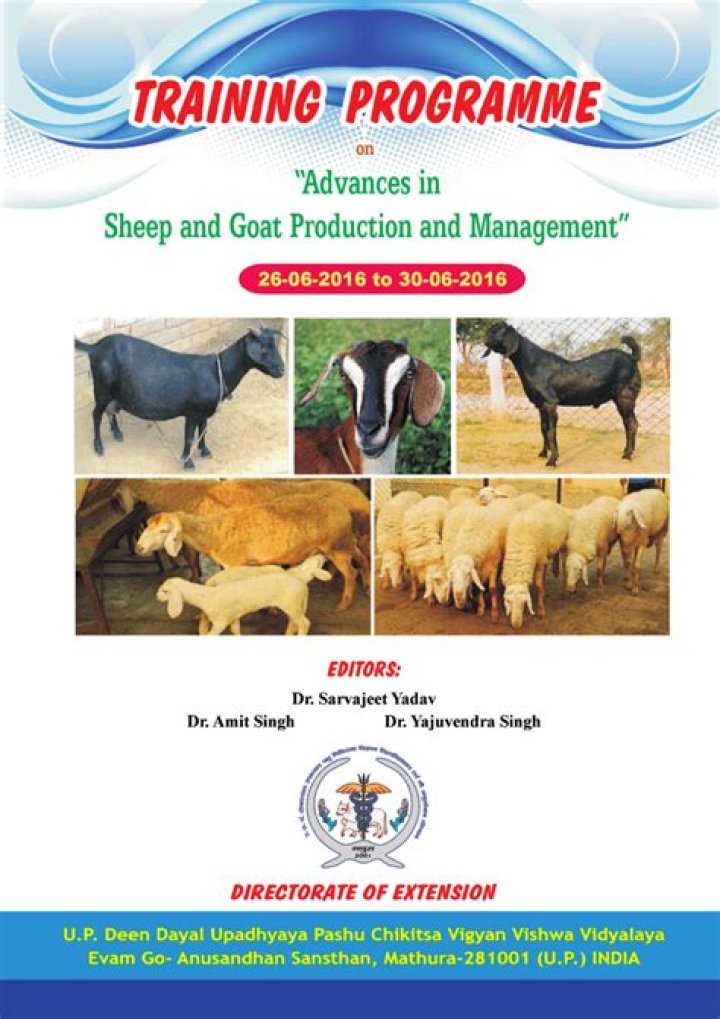 Comprehensive Sheep and Goat Management PDF Guide