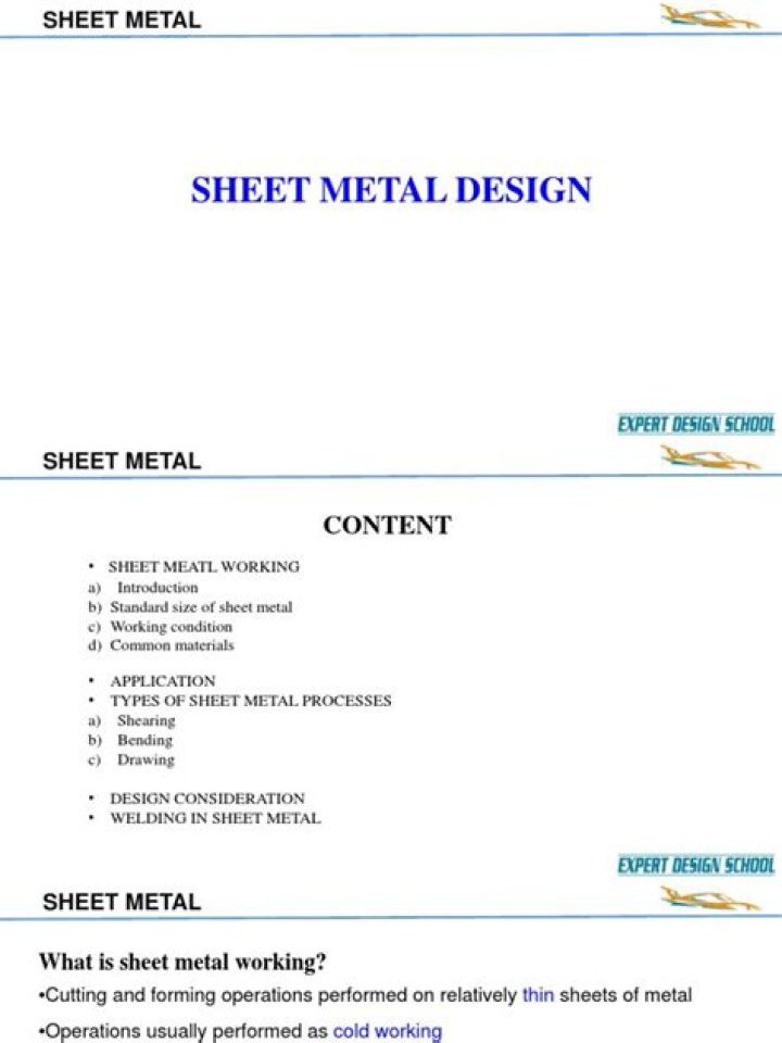 Sheet Metal Design Calculations PDF – Accurate Engineering Guide