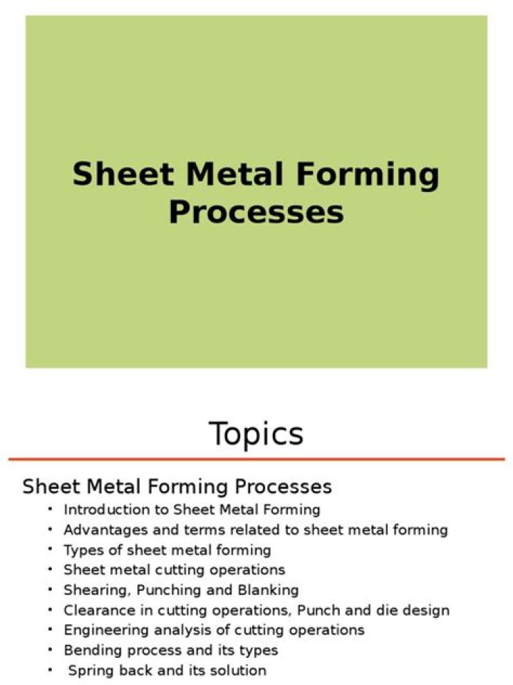 Sheet Metal Forming PDF: Step-by-Step Guide & Expert Tips