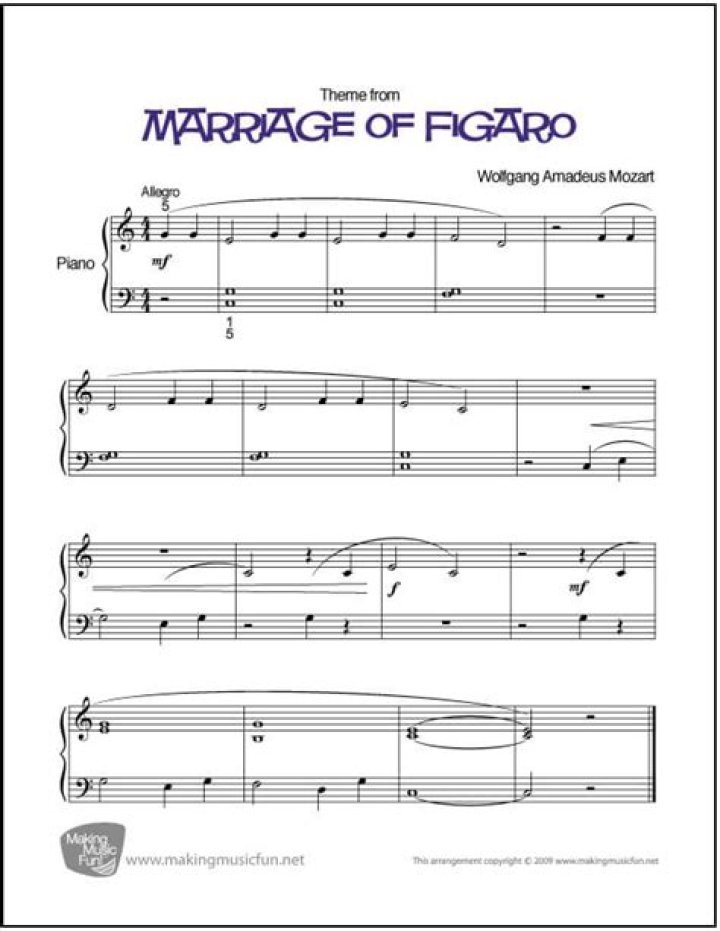 Marriage Ceremony Sheet Music & Wedding Song Book PDF Download