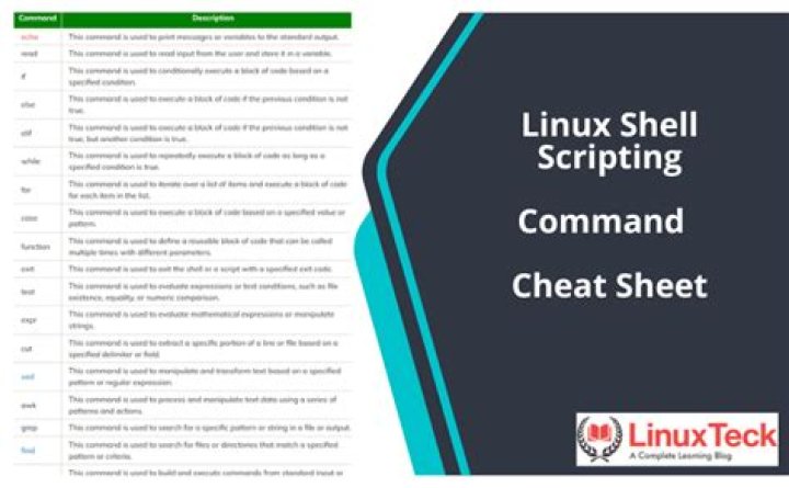 Shell Script Commands List PDF: Complete Reference for Beginners