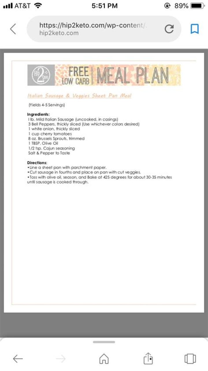 Free Shift Shop Meal Plan PDF – Save Money on Healthy Meals
