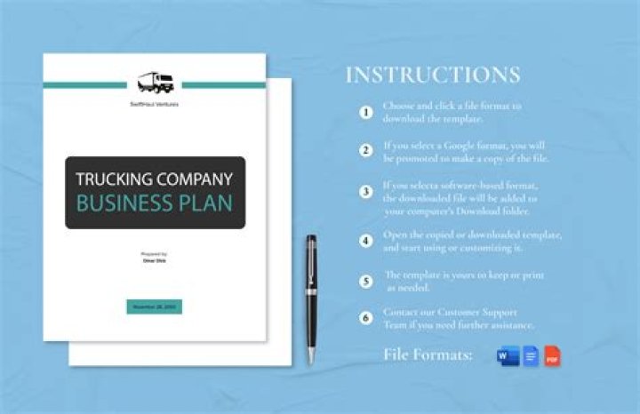 Shipping Company Business Plan PDF: Step-by-Step Guide