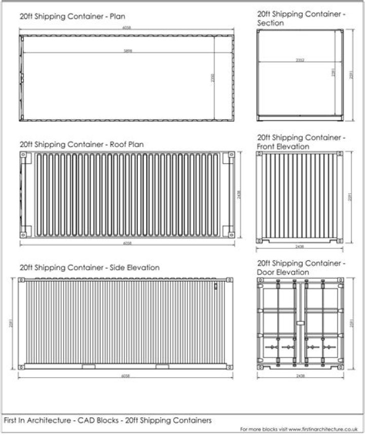 Shipping Container Plans PDF – Download Free Blueprints
