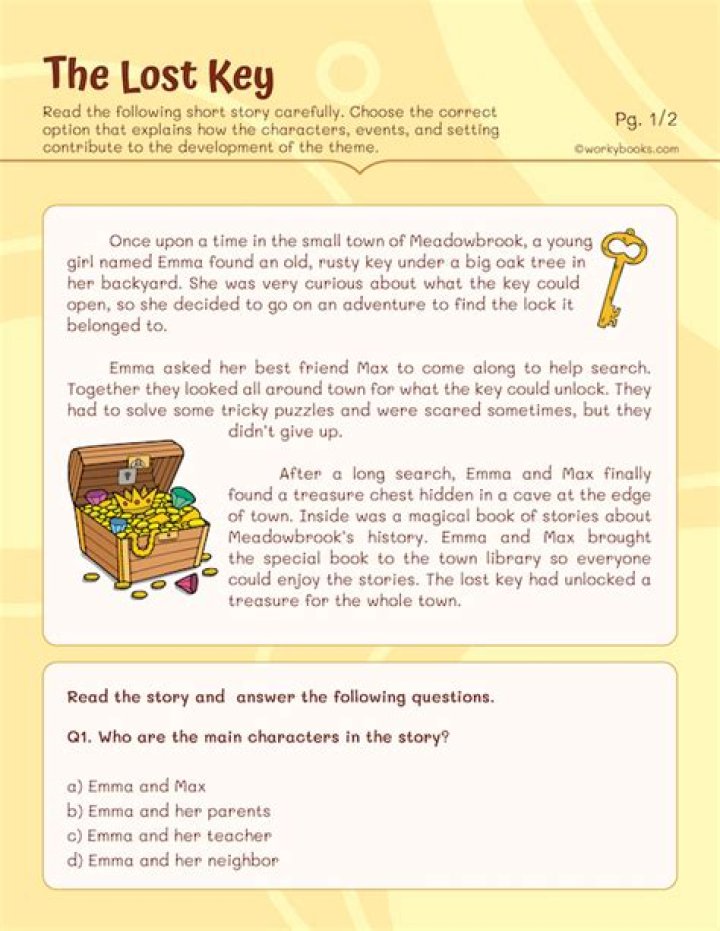 Engaging Short Stories for 5th Graders PDF with Questions