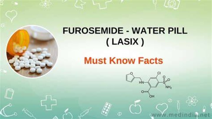 Should you drink a lot of water when taking Lasix?