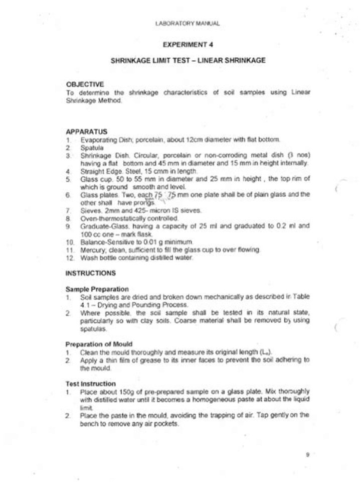 Shrinkage Limit Test PDF Guide: Accurate Threshold Testing for Warehouses